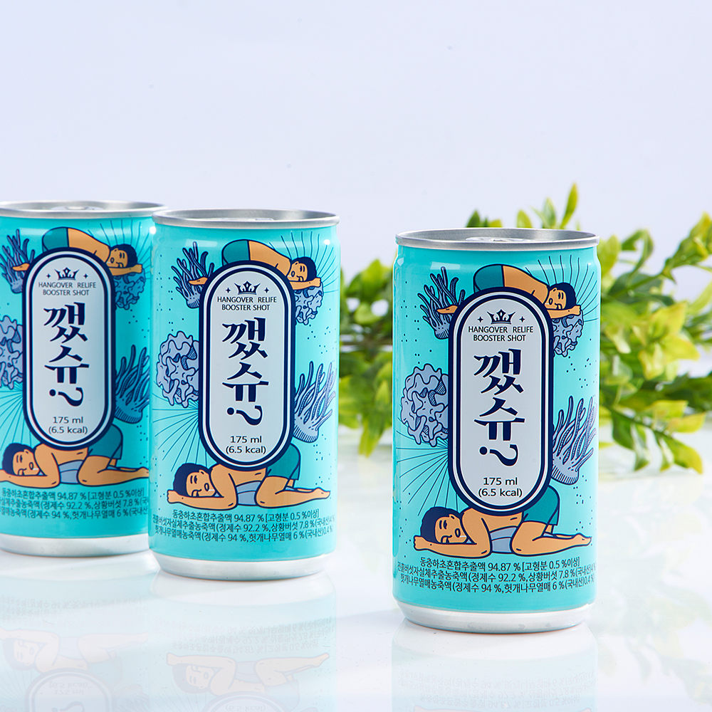 [바른음료] 깼슈 숙취해소음료 175ml x 30캔