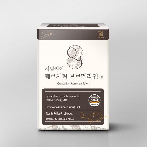 랩온랩 히말라야 퀘르세틴 브로멜라인 (600mg X 30정)