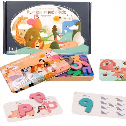 [오에이치] 우리 아이 숫자 알파벳 매칭카드