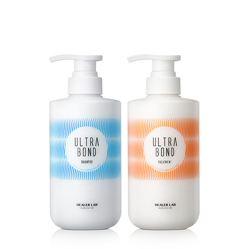 [힐러랩] 울트라본드 탈모완화샴푸500ml+볼륨트리트먼트500ml+쇼핑백