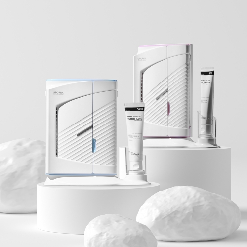 [유토렉스] 프라임 UV-C 히팅 건조 소독기 트리플케어 칫솔살균기 UTC-81UV