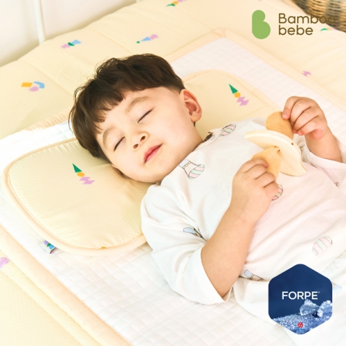 [밤부베베] 서커스 냉감 모달 쿨베개_리버시블 (24x45cm)