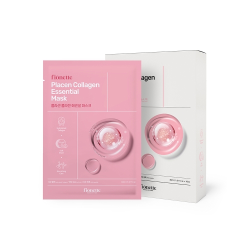 [피오네뜨] 플라센 콜라겐 에센셜 마스크팩 30mlx10매