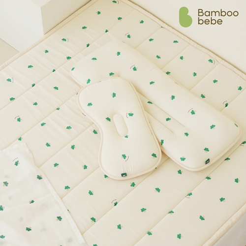 [밤부베베] 얌얌쑥쑥 포시즌 쿨매트_리버시블_S(싱글) (110x200cm)