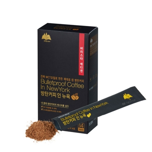 [더리얼] 방탄커피 인 뉴욕 바리스타 에디션 5gx14포x2박스