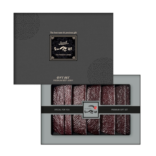[칸육포] 수제 소고기육포 선물세트 420g