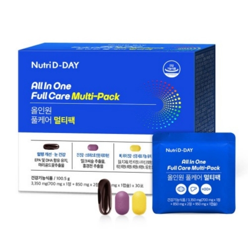 [뉴트리디데이] 올인원 풀케어 멀티팩 30포(1개월분)