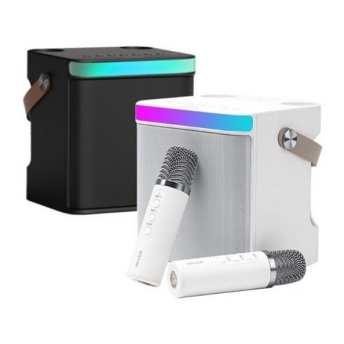 [아이리버] 휴대용 노래방 스피커+파우치+미러볼 BTS-805