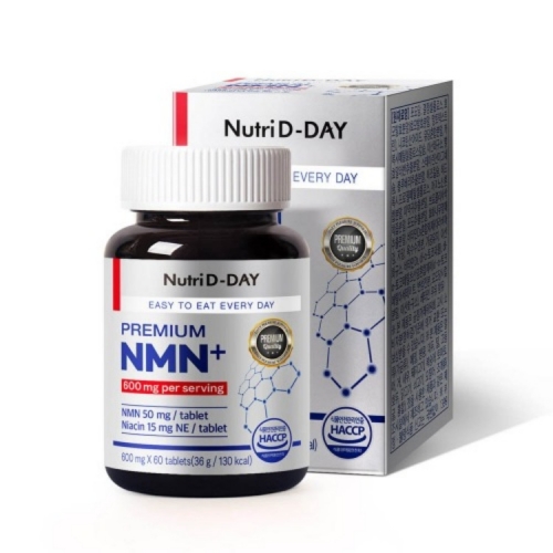 [뉴트리디데이] 프리미엄 NMN+ 600mgx60정