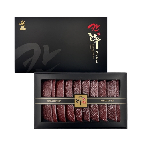 [칸육포] 수제 한우육포 선물세트 600g_쇼핑백