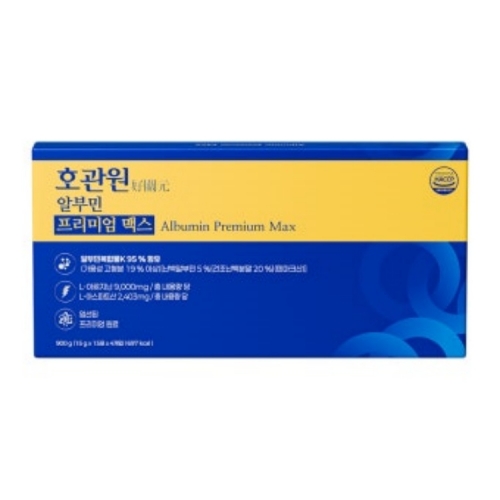 [호관원] 알부민 프리미엄 맥스 15g 15포 X 4개입