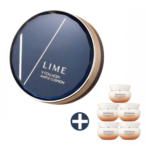 [LIME] 라임 V 콜라겐 앰플 쿠션 20g + 설화수탄력크림EX15mlx5개