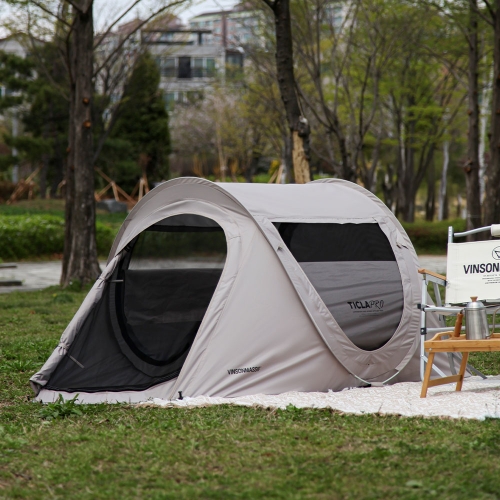 빈슨메시프 티클라 프로3 원터치 텐트 캠핑 피크닉 팝업텐트(3인용)