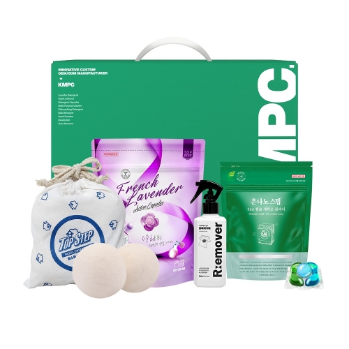 [선물세트] 3-3호 은나노스텝&탑스텝 세탁 4종세트