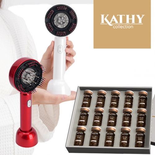 [KATHY COLLECTION] 캣티 컬렉션 매직핑거 두피마사지기+앰플 세트