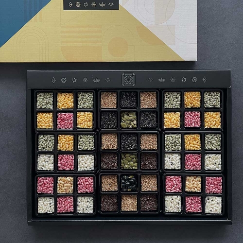 [청솔한과] 한과선물세트 궁중강정 1호(쇼핑백)