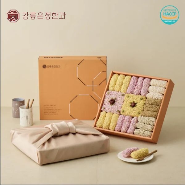 (롯데백화점입점) [강릉은정한과] 한과2-2호 2단세트