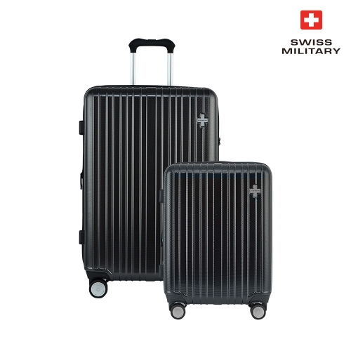 [스위스밀리터리] 시그니처 원 여행용 캐리어 (20+26+항공커버) 색상-블랙