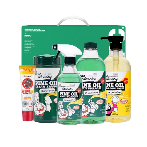 [선물세트] 3-2호 은나노스텝 청소 5종세트