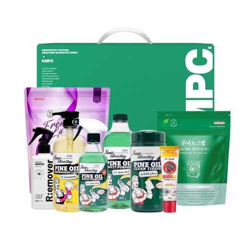 [선물세트] 2-1호 은나노스텝&탑스텝 청소/세탁 8종세트