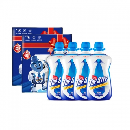 [탑스텝] 고농축 세탁세제 1100mlx4개 선물세트