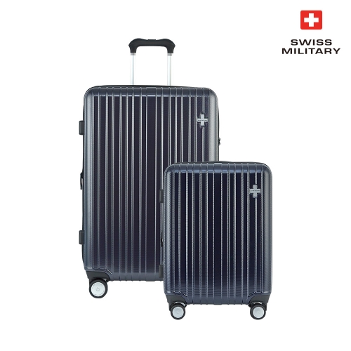[스위스밀리터리] 시그니처 원 여행용 캐리어 (20+26+항공커버) 색상-네이비