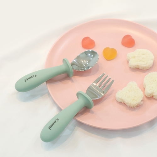 [콤비] 실리콘 스푼포크 케이스세트