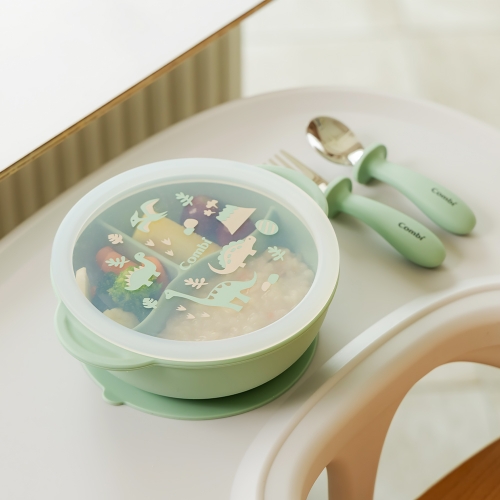 [콤비] 깊은 실리콘 흡착식판