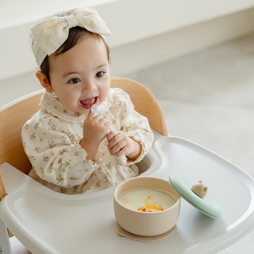 [콤비] 말랑베어 실리콘 흡착볼