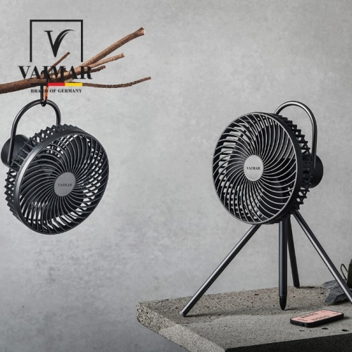 [바이마르] BLDC 캠핑용 선풍기(블랙) VMK-ROM-PAN