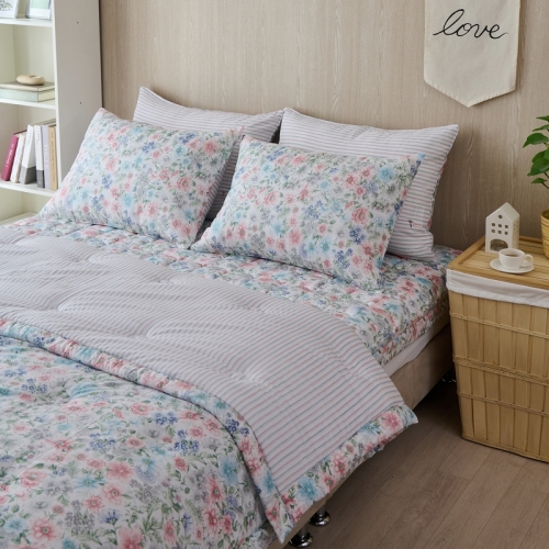 [아방데코] 샤랄라 모달 부드러운 간절기 점프차렵이불단품 싱글S