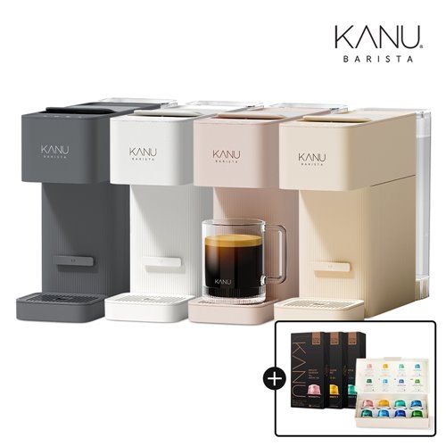 [카누] 바리스타 캡슐 커피머신 브리즈 (캡슐3Pack 랜덤+웰컴팩)