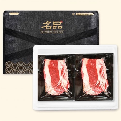 [주니푸드] 미국산 탑초이스등급 우삼겹 300g + 300g 선물세트