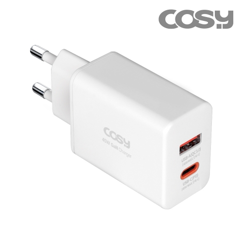 [COSY] 볼트45W(PD+QC3.0) GaN 초고속충전기