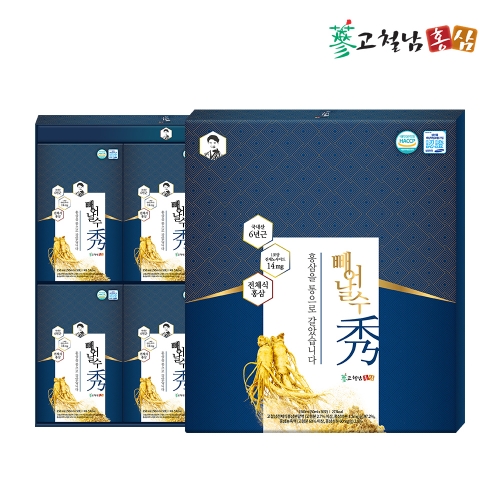 [고철남홍삼] 프리미엄 전체식 홍삼진액 빼어날 수 (50ml x 30포)