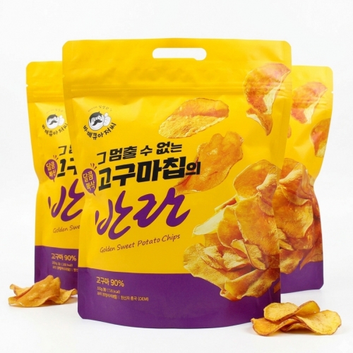 [좋은세상] 달콤빠삭 고구마칩의반란350gx3개