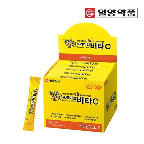 [일양약품] 팝핑 프리미엄비타C 100포