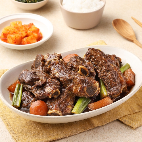 [진한식품] 바른 대단한소갈비찜 1.5kg X 4팩