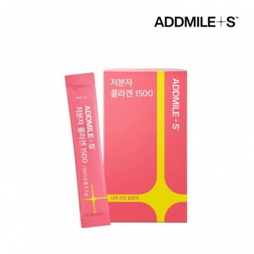 [애드마일스] 저분자 콜라겐 1500 2.5g×30포