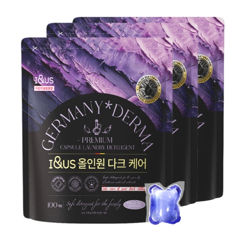 [아이앤어스] 다크케어 캡슐세제(블랙라일락) 100개입x3개