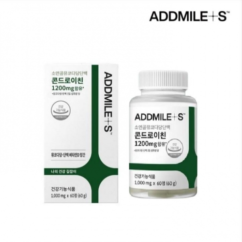 [애드마일스] 소연골 뮤코다당단백 콘드로이친 1,000mg×60정