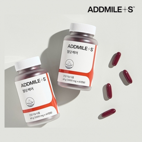 [애드마일스] 혈당케어 1,000mg×60캡슐