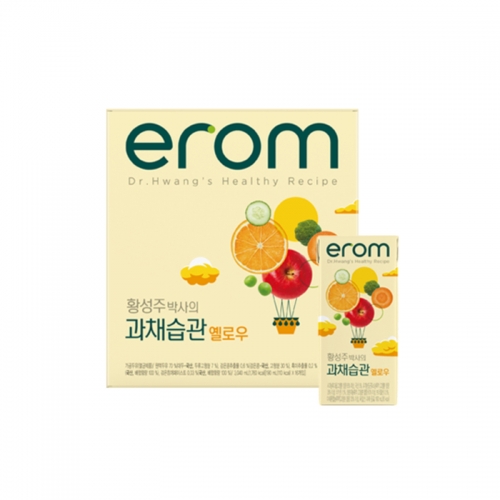 [이롬 황성주] 과채습관 옐로우 190ml 16팩