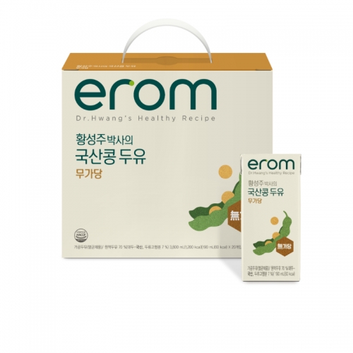 [이롬 황성주] 국산콩두유 무가당 190ml 20팩
