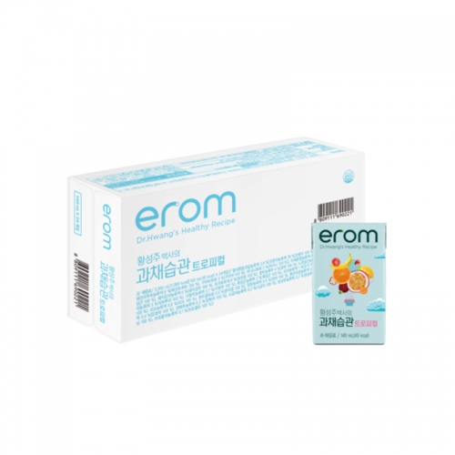 [이롬 황성주] 과채습관 트로피컬 140ml 24팩