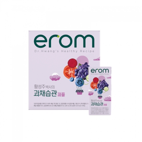 [이롬 황성주] 과채습관 퍼플 190ml 16팩