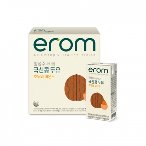[이롬 황성주] 국산콩두유 호두아몬드 190ml 32팩