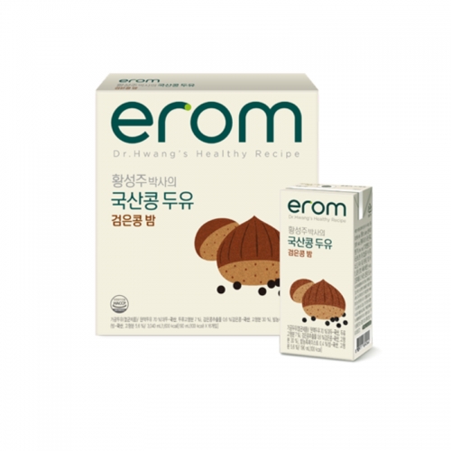 [이롬 황성주] 국산콩두유 검은콩밤 190ml 16팩