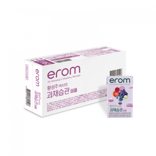 [이롬 황성주] 과채습관 퍼플 140ml 24팩