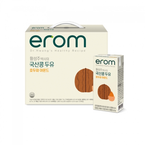 [이롬 황성주] 국산콩두유 호두아몬드 190ml 20팩